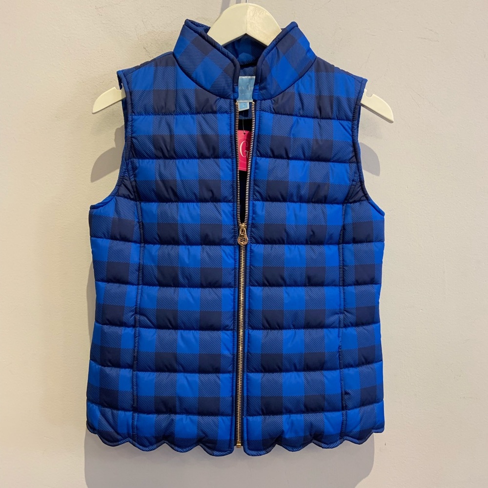 Plaid vest
